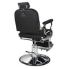 Salon Fit Empire Barber Chair Black