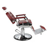 Salon Fit Empire Barber Chair Red