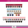 L'Oreal Majirel permanent hair colour chart