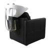 Salon Fit Dakota Back Wash Unit Black with White Basin - Hairdressing Supplies