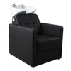 Salon Fit Dakota Back Wash Unit Black with White Basin - Hairdressing Supplies