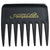 Denman Jack Dean Pompadour Comb 8 Teeth - Black (3309B) - Hairdressing Supplies