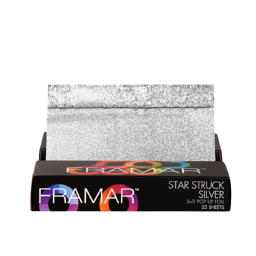 Framar 5x11 Pop Ups Star Struck Silver 25 Sheets Sample