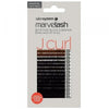 Salon System Marvelash Assorted 0.10 Fine Black & Brown J Curl Lashes - Hairdressing Supplies