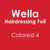 Wella Hairdressing Foil - Coloured 4 Pack - Hairdressing Supplies